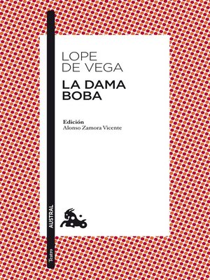 cover image of La dama boba